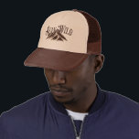 Stay Wild Mountain Adventure Trucker Hat<br><div class="desc">Rustic “Stay Wild” mountain design featuring bold vintage typography and a rugged mountain illustration. Perfect for hikers,  campers,  and outdoor adventure lovers who embrace freedom and nature.</div>