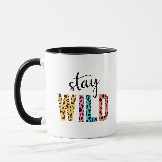 Stay Wild Mug (Left)