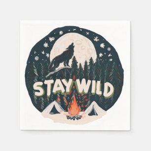Stay Wild Napkin