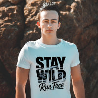 Stay Wild Run Free Wolf Eyes Wilderness Adventure