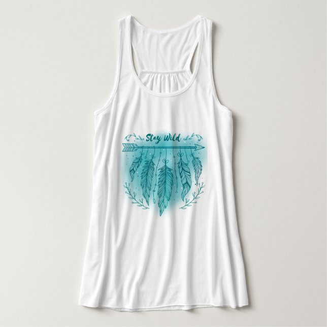 Stay Wild Singlet (Design Front)
