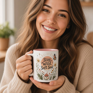Stay Wild Soft Soul Two-Tone Coffee Mug