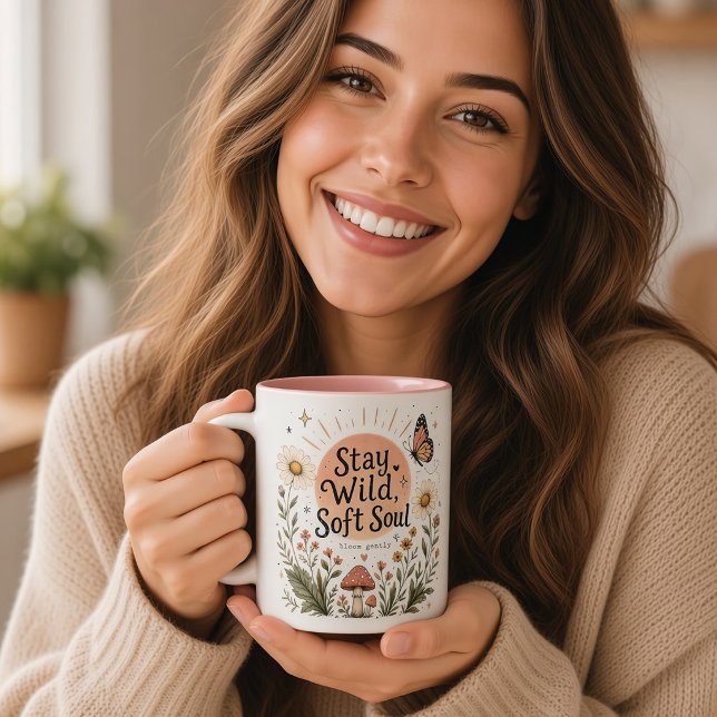 Stay Wild Soft Soul Two-Tone Coffee Mug (Creator Uploaded)