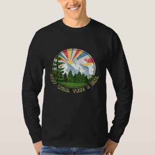 Stay Wild Take A Hike Funny Hiking Outdoors Campin T-Shirt