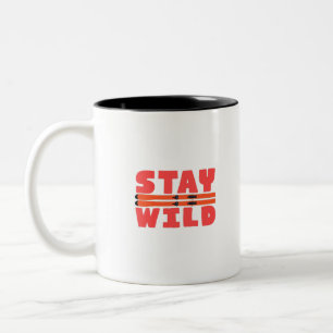 Stay Wild Two-Tone Coffee Mug