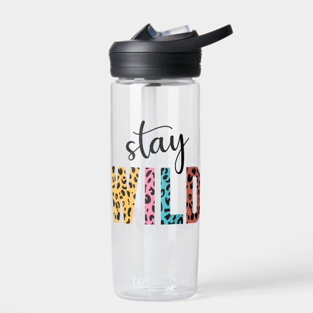 Stay Wild Water Bottle (Left)