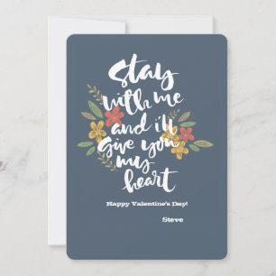 Stay With Me Card