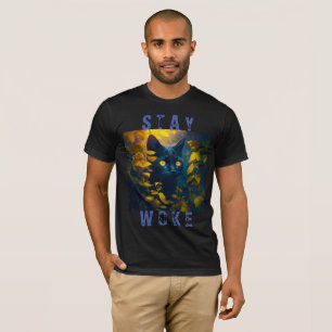 "Stay Woke" Bright eye T-Shirt
