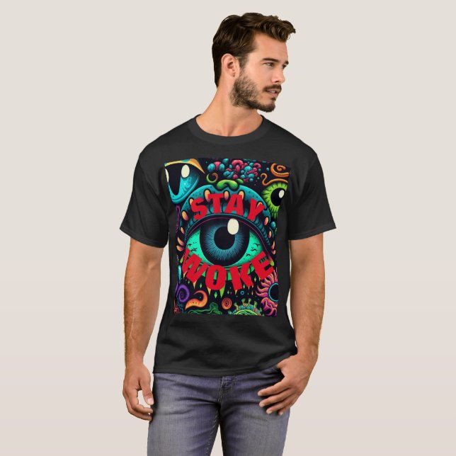 Stay Woke Colourful  T-Shirt (Front Full)