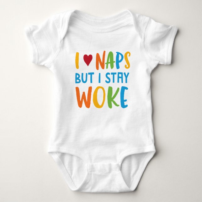 Stay Woke Infant Bodysuit One Piece (Front)