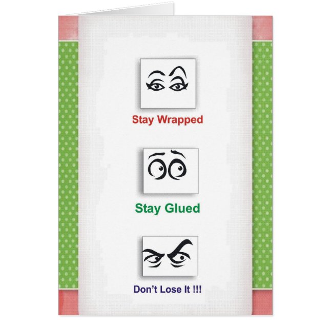 Stay Wrapped (Front)