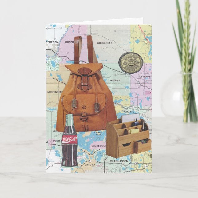 Staycations, Day Trips and Missing You Card (Front)