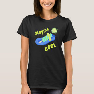 Staying Cool Frozen Treat Sunning In Sunglasses T-Shirt