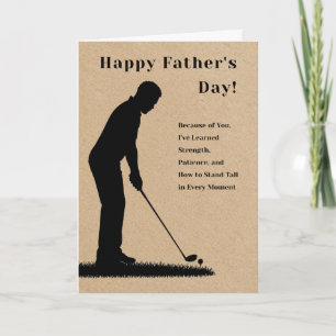 Staying Grounded Father's Day Card