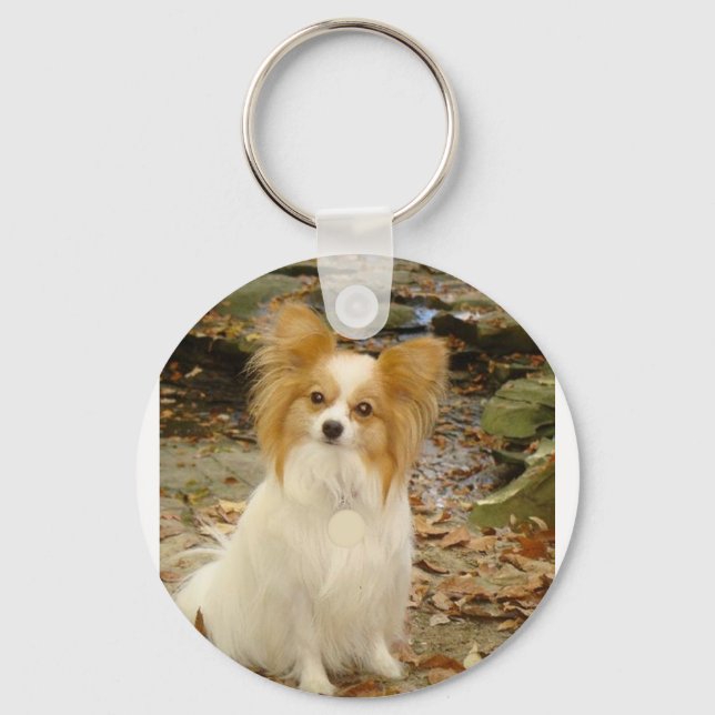 Staying Papillon.png Key Ring (Front)