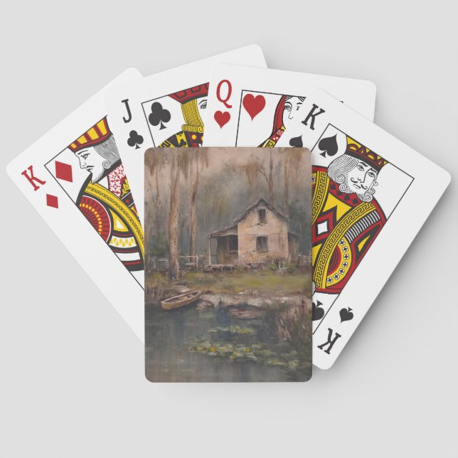 "Staying Put" Playing Cards (Back)