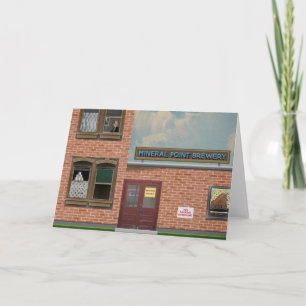 ''Staying safe at the Brewery whil makeing Masks'' Card