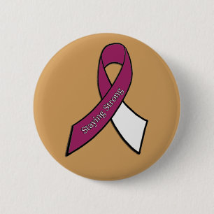 Staying Strong Throat, Neck and Head Cancer Button