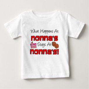 Stays At Nonna's Baby T-Shirt