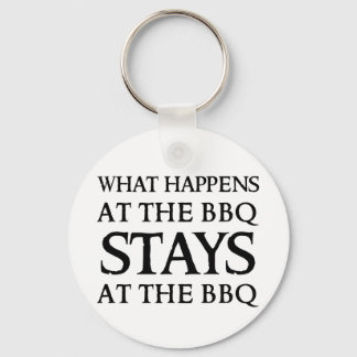 STAYS AT THE BBQ KEY RING