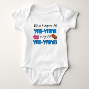 Stays At Yia-Yia's Baby Bodysuit