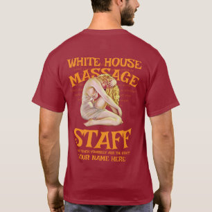 STD VD WHITE HOUSE STAFF LOGO MATCHING TEE SHIRT T