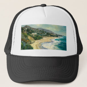 STE86 Seaside Cove.tif Trucker Hat