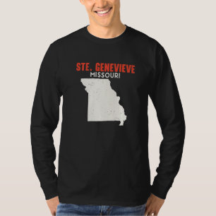 Ste Genevieve Missouri USA State America Travel Mi T-Shirt