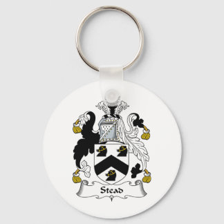 Stead Family Crest Key Ring