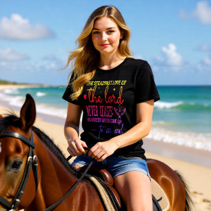 Steadfast Love Lord Mercies Never End Christian Tri-Blend Shirt