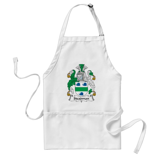 Steadman Family Crest Standard Apron (Front)
