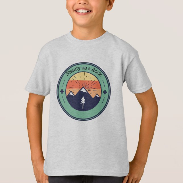 Steady as a Rock T-Shirt (Front)