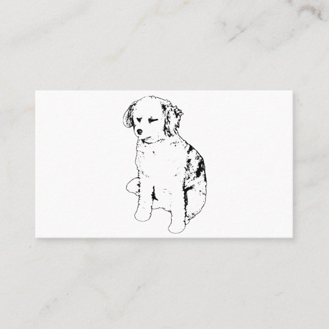 Steady Introduction, Calm Profile Business Card (Front)