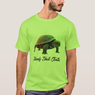 Steady Shell Turtle  T-Shirt