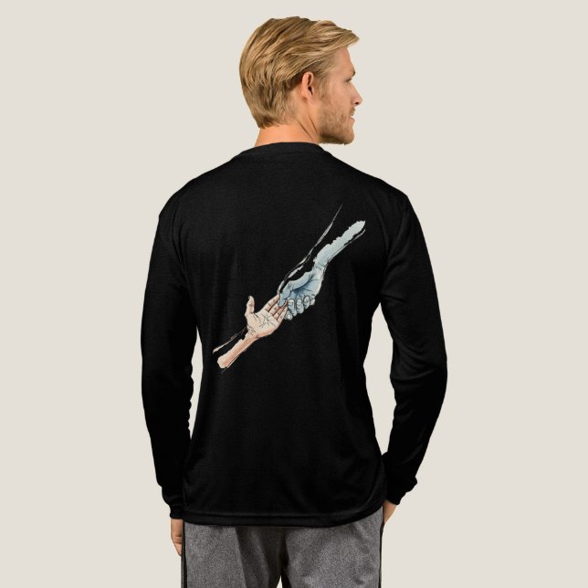 Steady Tri-Blend Shirt (Full Back)