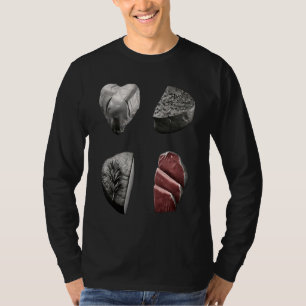 Steak  Grilling Father Grayscale Griller Steak T-Shirt