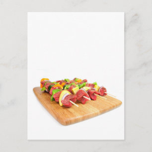 Steak Kabob Postcard