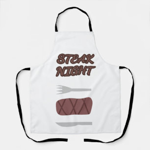 Steak Night Apron