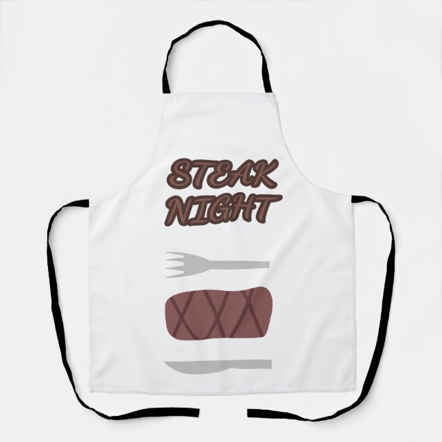 Steak Night Apron (Front)