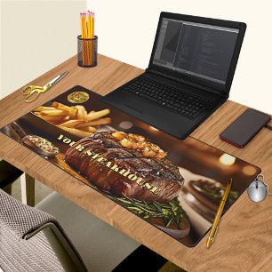 Steakhouse Restaurant Desk Mat
