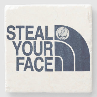 Steal Your Face Stone Coaster