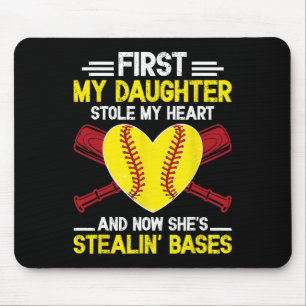 Stealin' Ses Softll Dad Of A Softll Player Father Mouse Pad