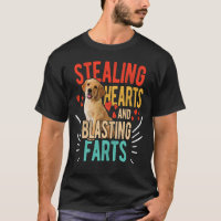 Stealing Hearts And Blasting Farts Labrador Gift 
