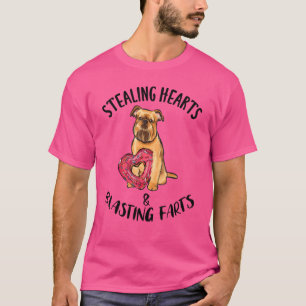 Stealing Hearts Blasting Farts Brussels Griffon Va T-Shirt