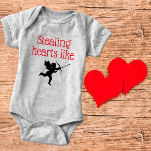 Stealing Hearts like Cupid Baby Bodysuit