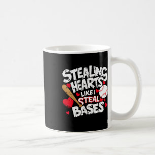 Stealing Hearts Like I Steal Bases Coffee Mug