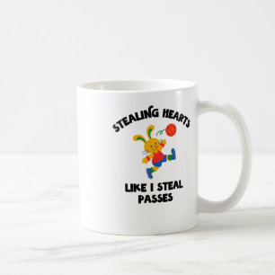 Stealing Hearts Like I Steal Pes Basketball Valent Coffee Mug