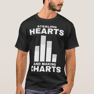 Stealing Hearts Statistics Shirt - Funny Data Anal