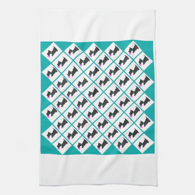 STEALING YOUR HEART TEA TOWEL (Vertical)