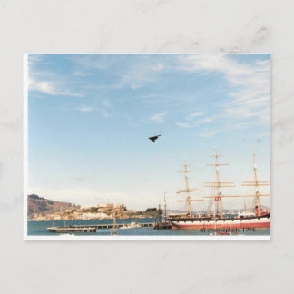 Stealth Bomber  (c) chancephoto 1996 Postcard